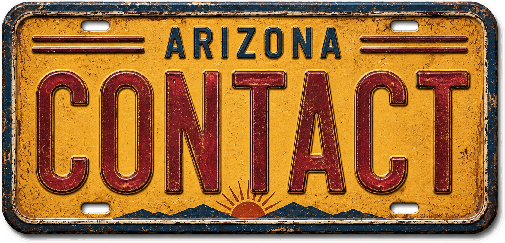 Contact license plate
